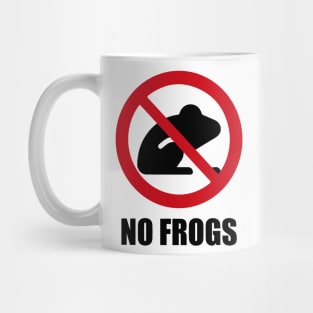 NO FROGS - Anti series - Nasty smelly foods - 21B Mug